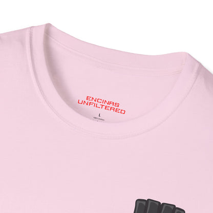 Official MMA Black Logo Encinas Unfiltered Soft T‑Shirt Without Back Logo