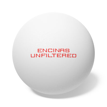 Encinas Unfiltered Ping Pong Balls (6-Pack)