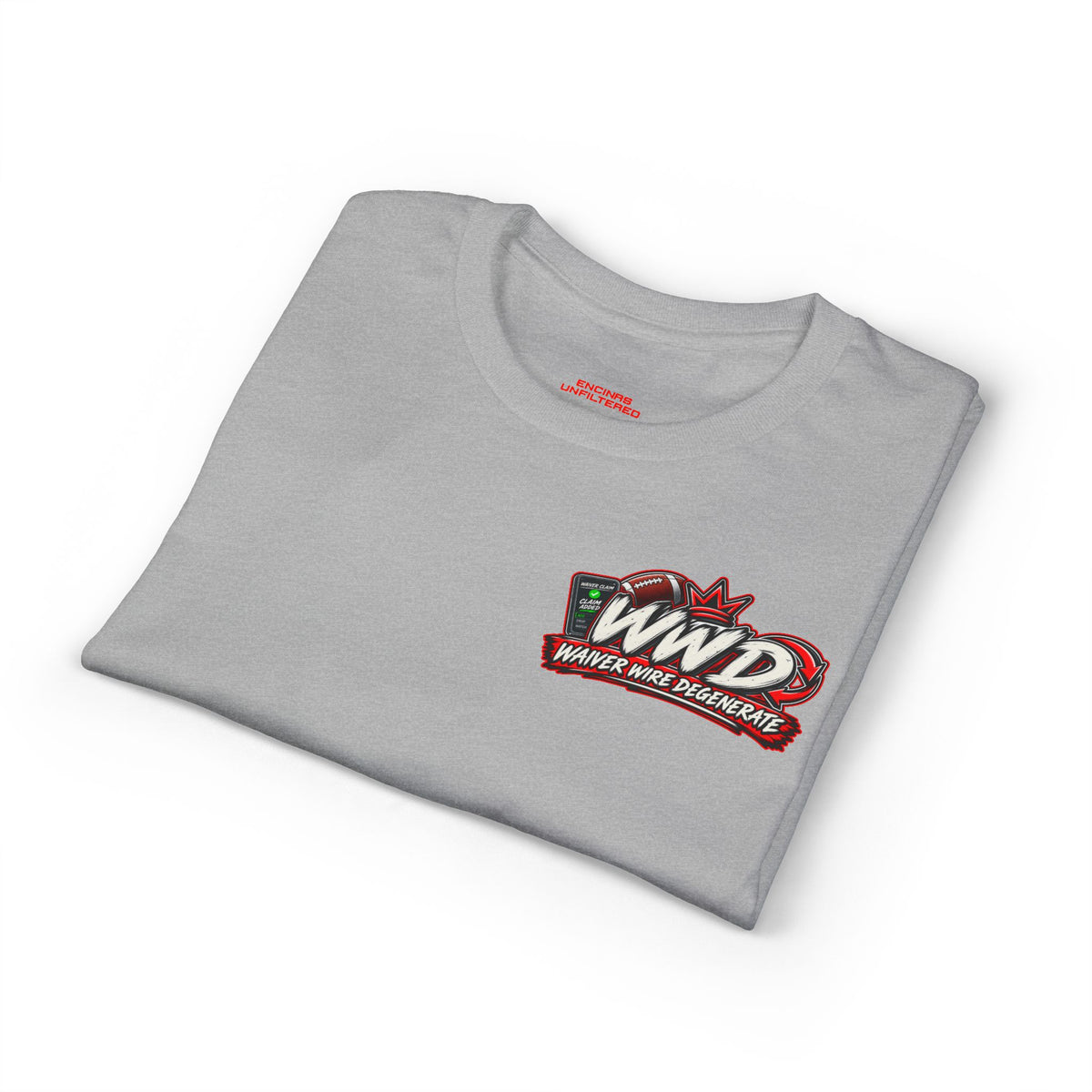 Waiver Wire Degenerate Fantasy Football T-Shirt