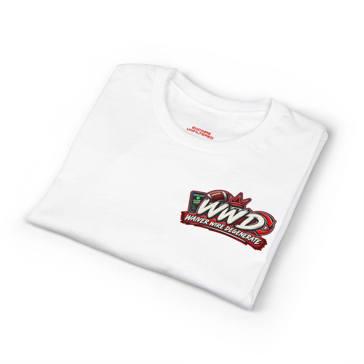 Waiver Wire Degenerate Fantasy Football T-Shirt