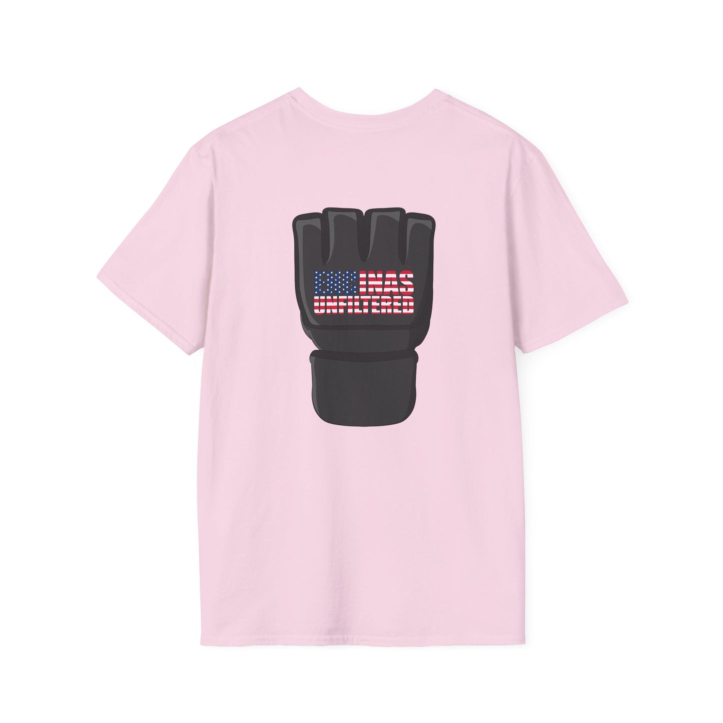 USA Inspired MMA Black Logo Encinas Unfiltered Soft T-Shirt