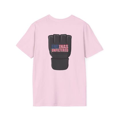 USA Inspired MMA Black Logo Encinas Unfiltered Soft T-Shirt