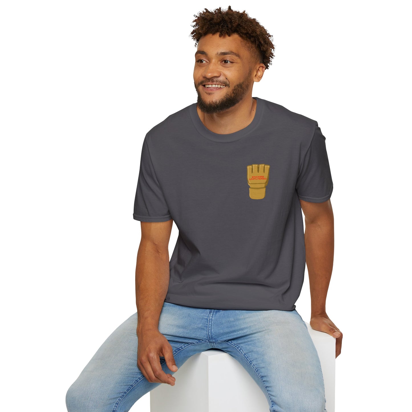 Official MMA Gold Logo Encinas Unfiltered Soft T‑Shirt