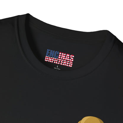 USA Inspired Boxing Gold Logo Encinas Unfiltered Soft T-shirt