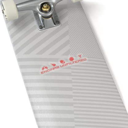 Encinas Unfiltered Original Logo Stickers