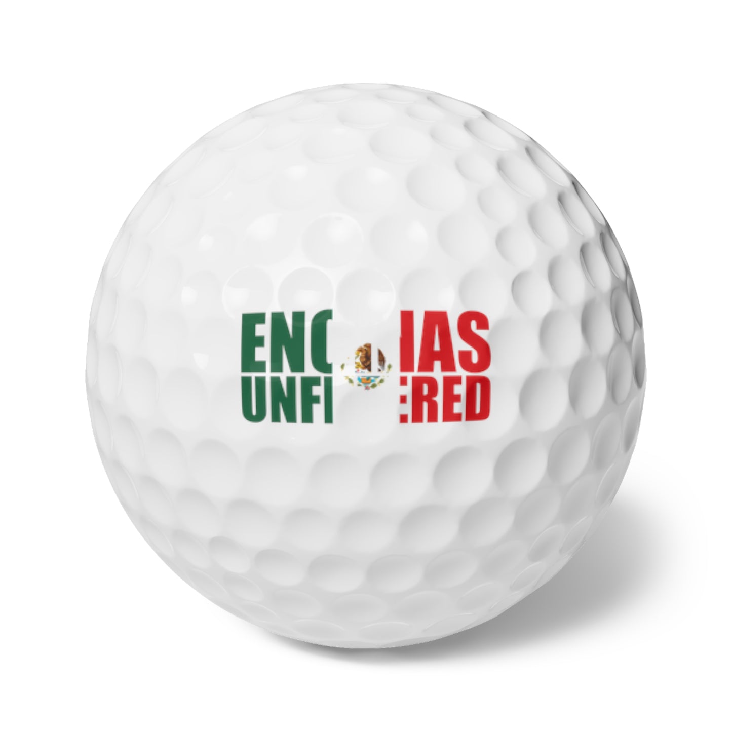 Mexico Inspired Encinas Unfiltered Golf Balls, 6 pack