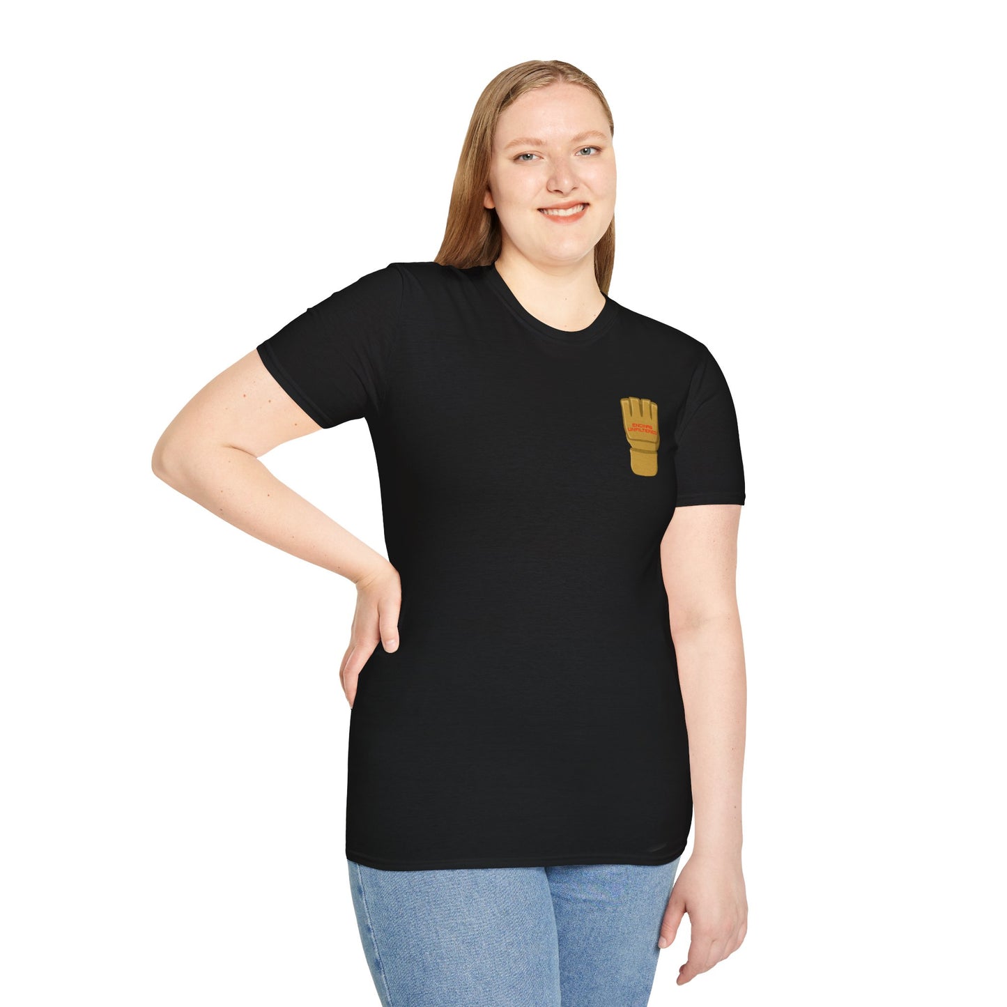 Official MMA Gold Logo Encinas Unfiltered Soft T‑Shirt