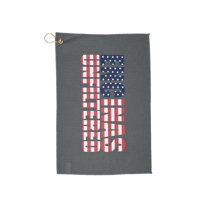 USA Inspired Encinas Unfiltered Golf Towel