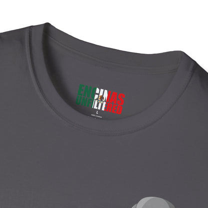 Mexico Inspired Boxing Grey Logo Encinas Unfiltered Soft T-shirt