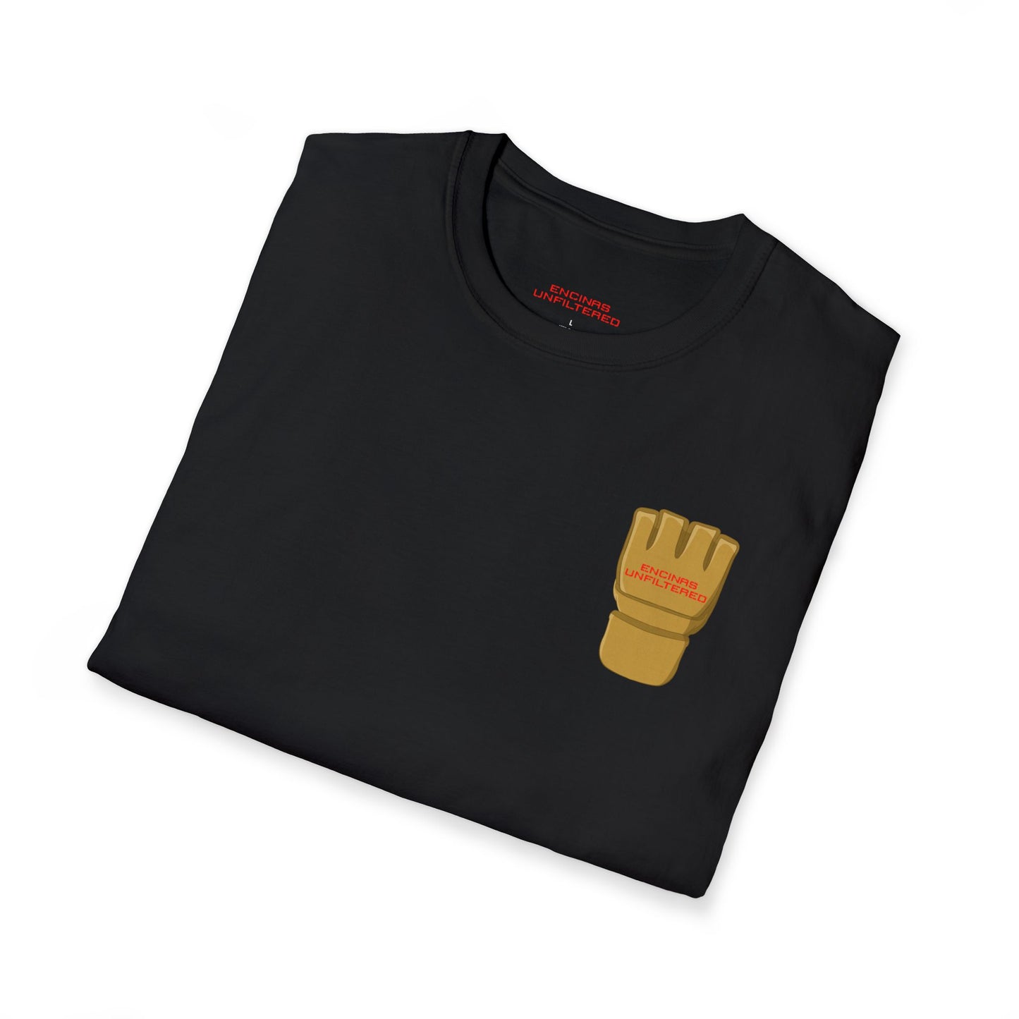 Official MMA Gold Logo Encinas Unfiltered Soft T‑Shirt