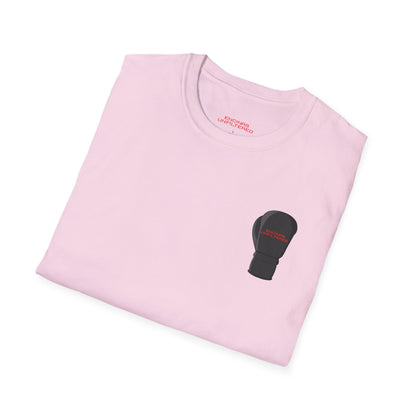 Official Boxing Logo Black Encinas Unfiltered Soft T-shirt Without Back Logo