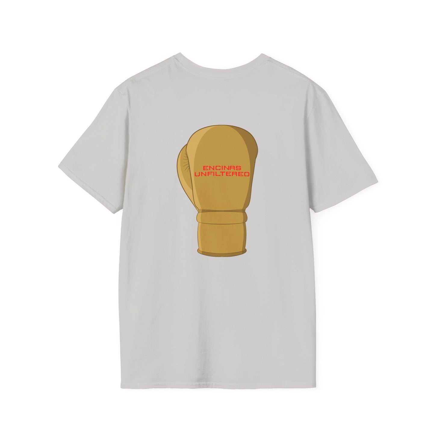 Official Boxing Logo Gold Encinas Unfiltered Soft T-shirt