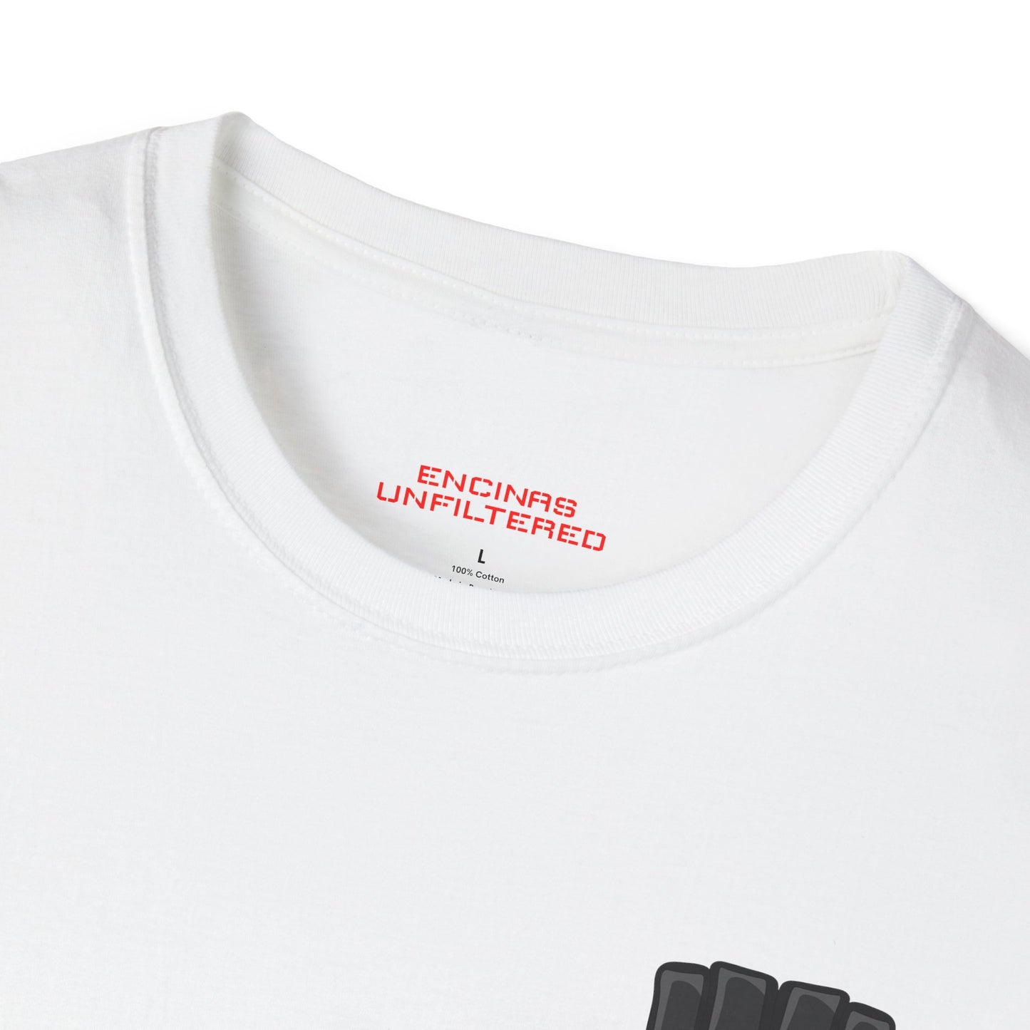 Official MMA Black Logo Encinas Unfiltered Soft T‑Shirt