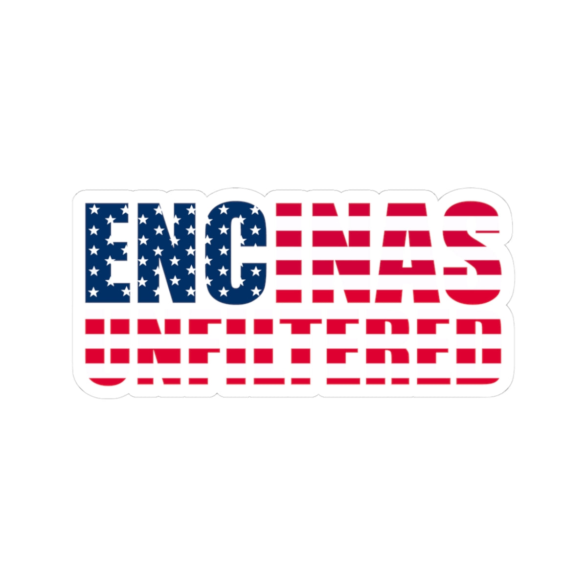 USA Encinas Unfiltered Sticker