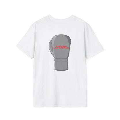 Official Boxing Grey Logo Encinas Unfiltered Soft T-shirt
