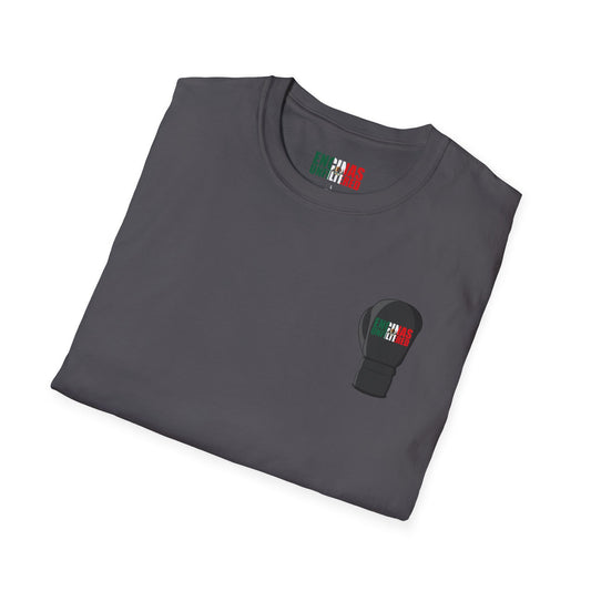 Mexico Inspired Boxing Black Logo Encinas Unfiltered Soft T-shirt