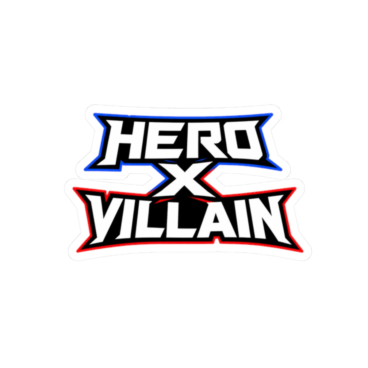 Hero x Villain Sticker