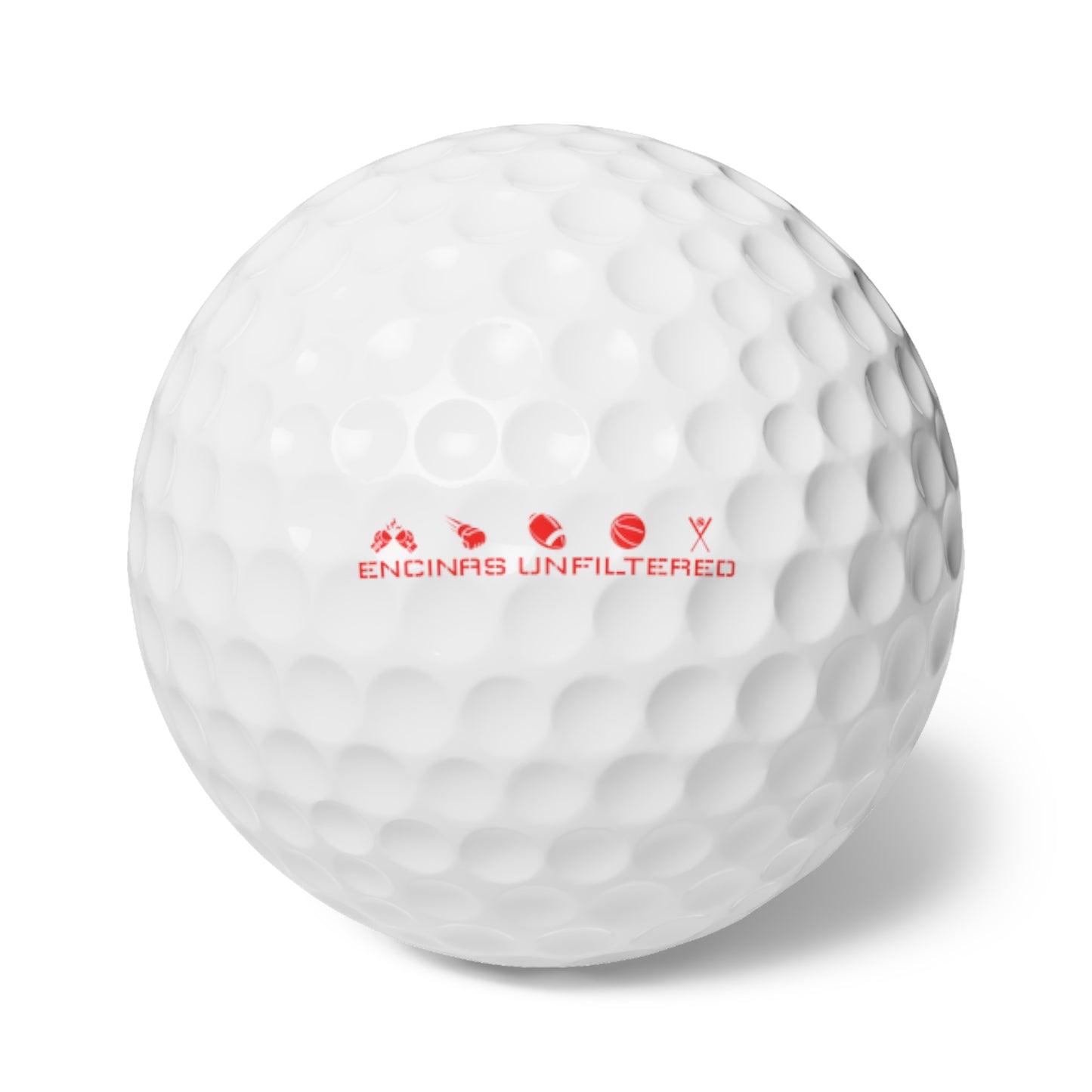 Official Encinas Unfiltered Golf Balls, 6 pack