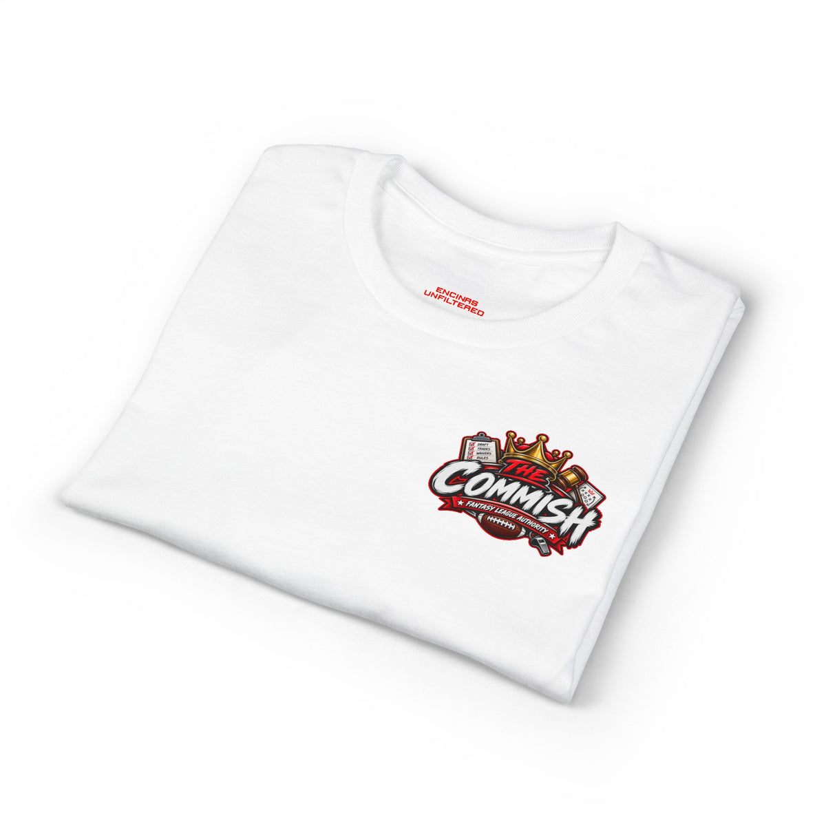 The Commish Fantasy Football Commissioner T-Shirt
