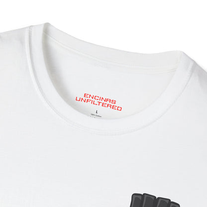 Official MMA Black Logo Encinas Unfiltered Soft T‑Shirt Without Back Logo