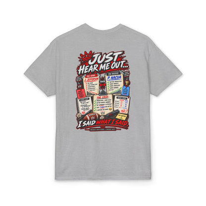 Just Hear Me Out Fantasy Football T-Shirt