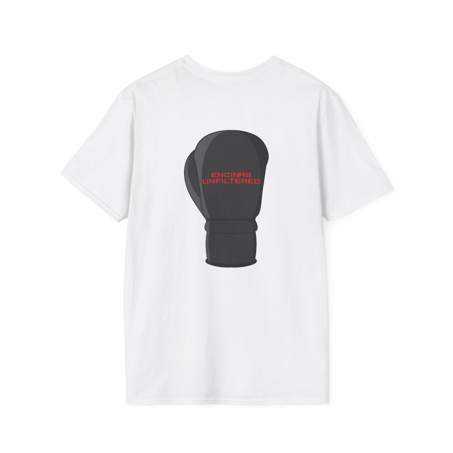 Official Boxing Logo Black Encinas Unfiltered Soft T-shirt