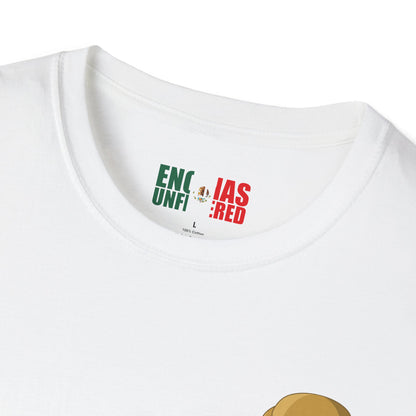 Mexico Inspired Boxing Gold Logo Encinas Unfiltered Soft T-shirt