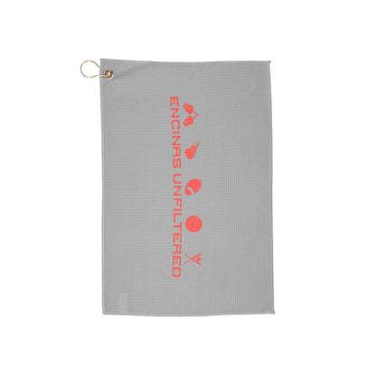 Official Encinas Unfiltered Golf Towel (Grey)