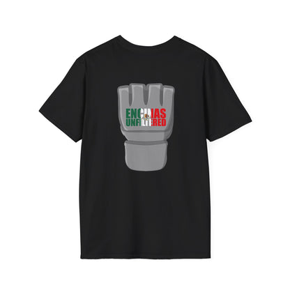 Mexico Inspired MMA Grey Logo Encinas Unfiltered Soft T-shirt