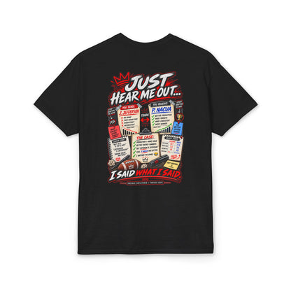 Just Hear Me Out Fantasy Football T-Shirt