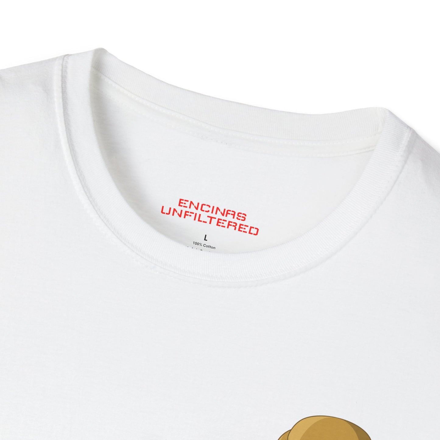 Official Boxing Logo Gold Encinas Unfiltered Soft T-shirt