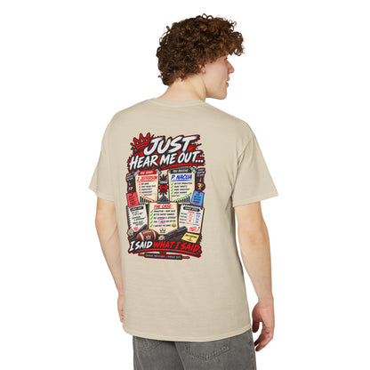Just Hear Me Out Fantasy Football T-Shirt
