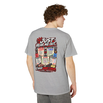 Just Hear Me Out Fantasy Football T-Shirt
