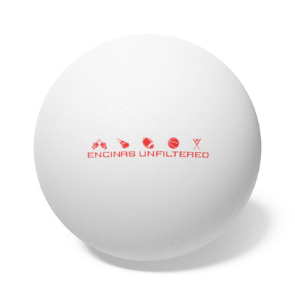 Official Encinas Unfiltered Ping Pong Balls (6-Pack)