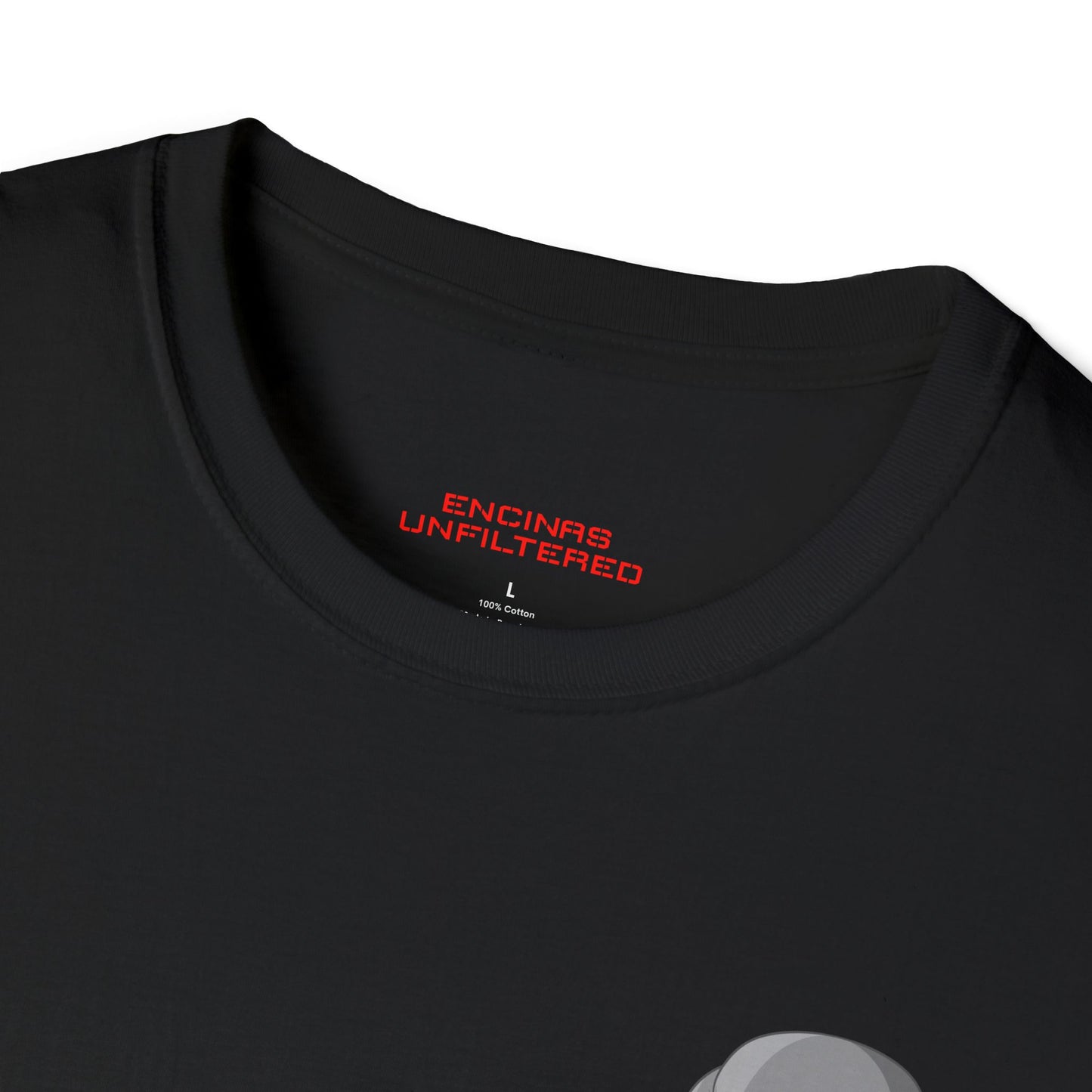 Official Boxing Grey Logo Encinas Unfiltered Soft T-shirt