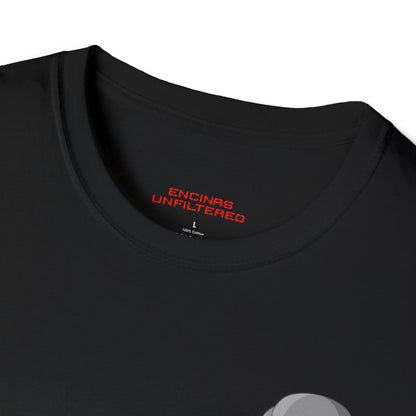 Official Boxing Grey Logo Encinas Unfiltered Soft T-shirt