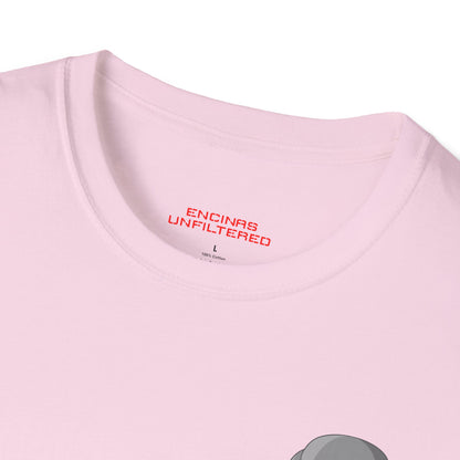 Official Boxing Grey Logo Encinas Unfiltered Soft T-shirt