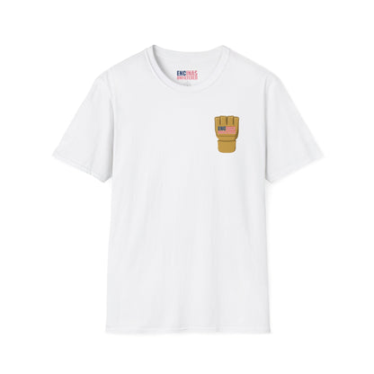 USA Inspired MMA Gold Logo Encinas Unfiltered Soft T-Shirt Without Back Logo