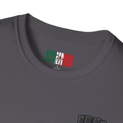Mexico Inspired MMA Black Logo Encinas Unfiltered Soft T-shirt Without Back Logo