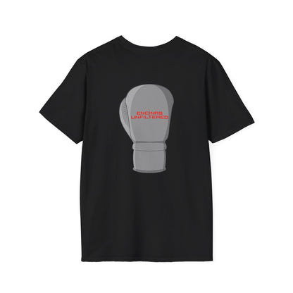 Official Boxing Grey Logo Encinas Unfiltered Soft T-shirt