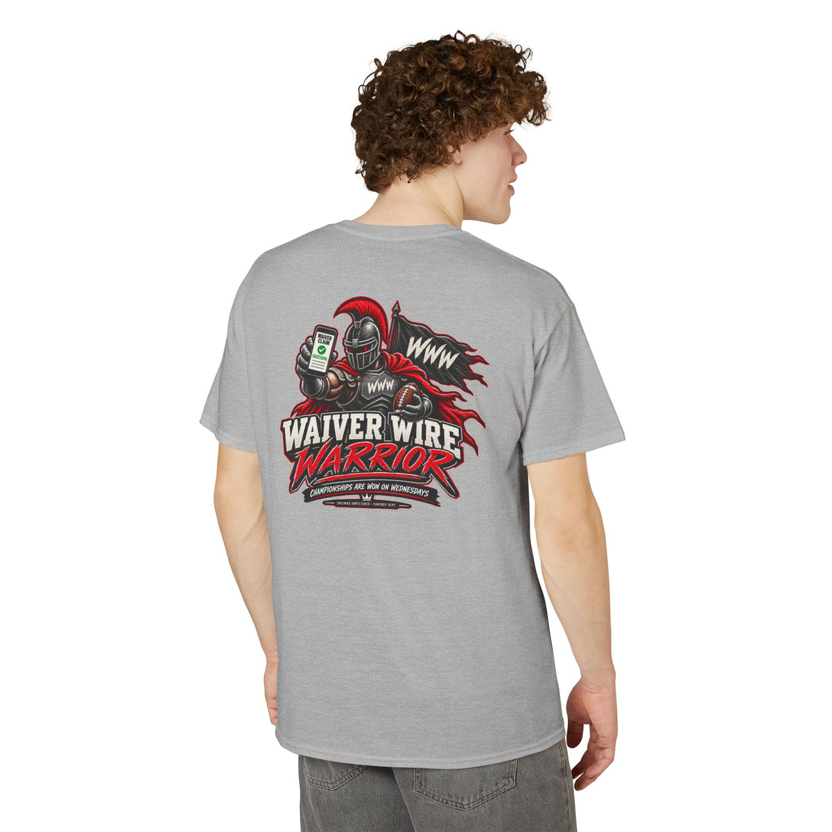 Waiver Wire Warrior Fantasy Football T-Shirt