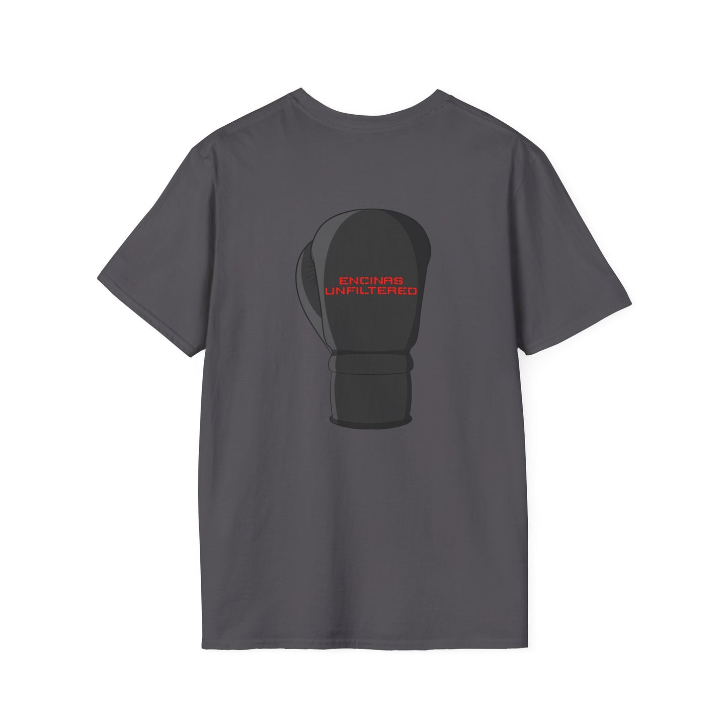 Official Boxing Logo Black Encinas Unfiltered Soft T-shirt