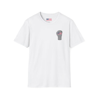USA Inspired Boxing Grey Logo Encinas Unfiltered Soft T-shirt