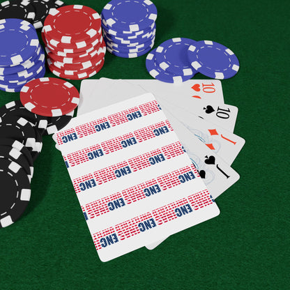 USA inspired Encinas Unfiltered Poker Playing Cards