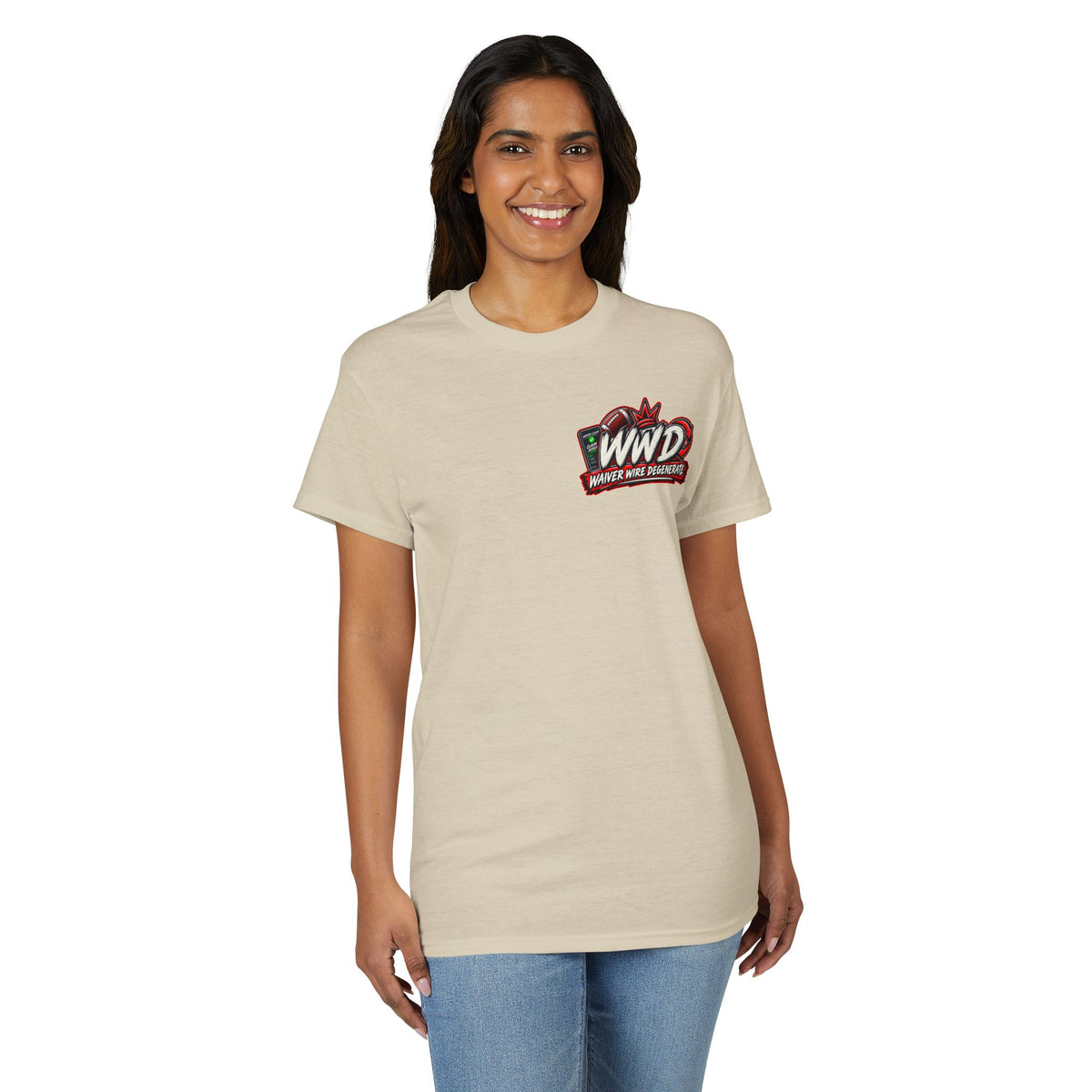 Waiver Wire Degenerate Fantasy Football T-Shirt