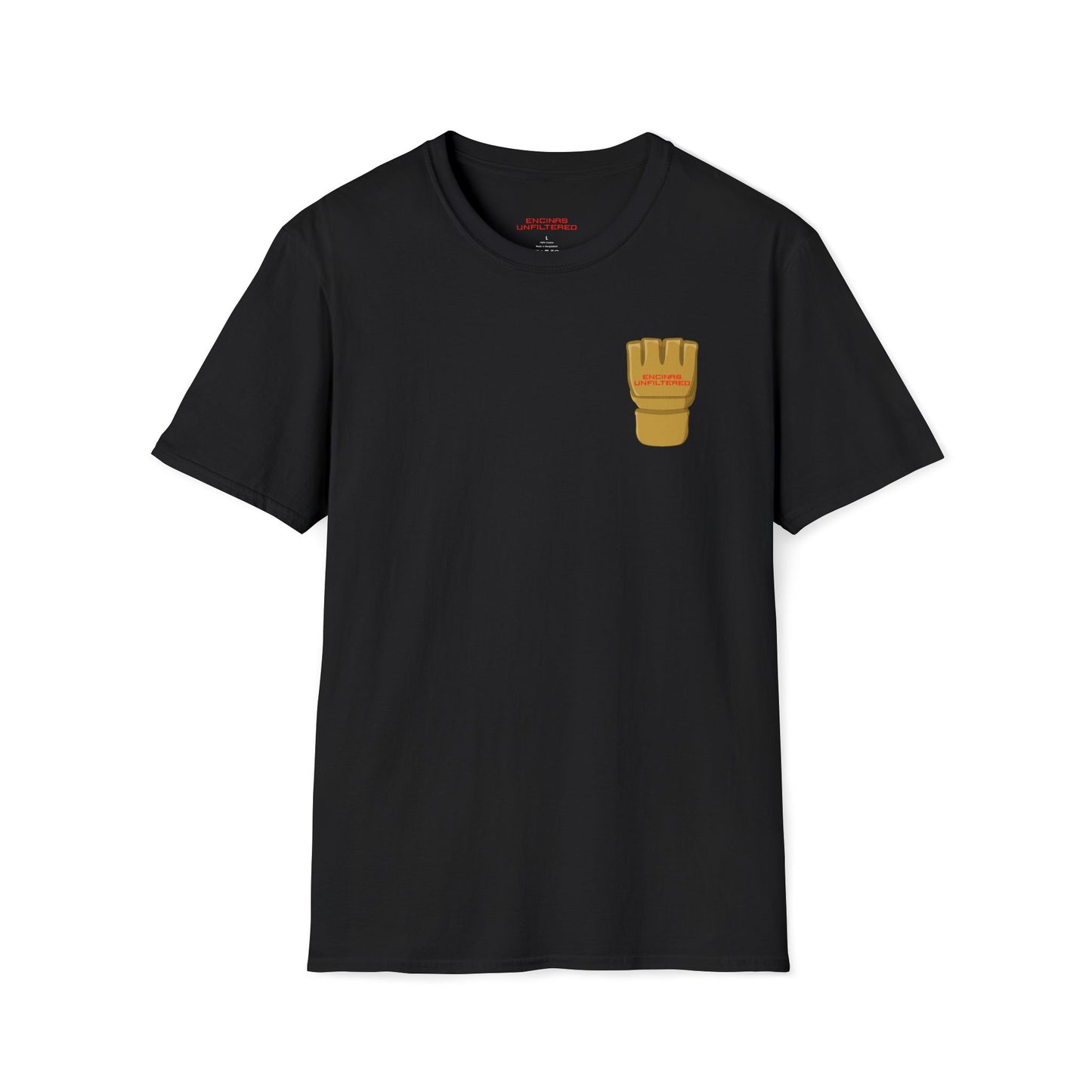 Official MMA Gold Logo Encinas Unfiltered Soft T‑Shirt