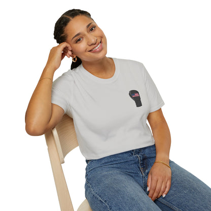 USA Inspired Boxing Black Logo Encinas Unfiltered Soft T-shirt