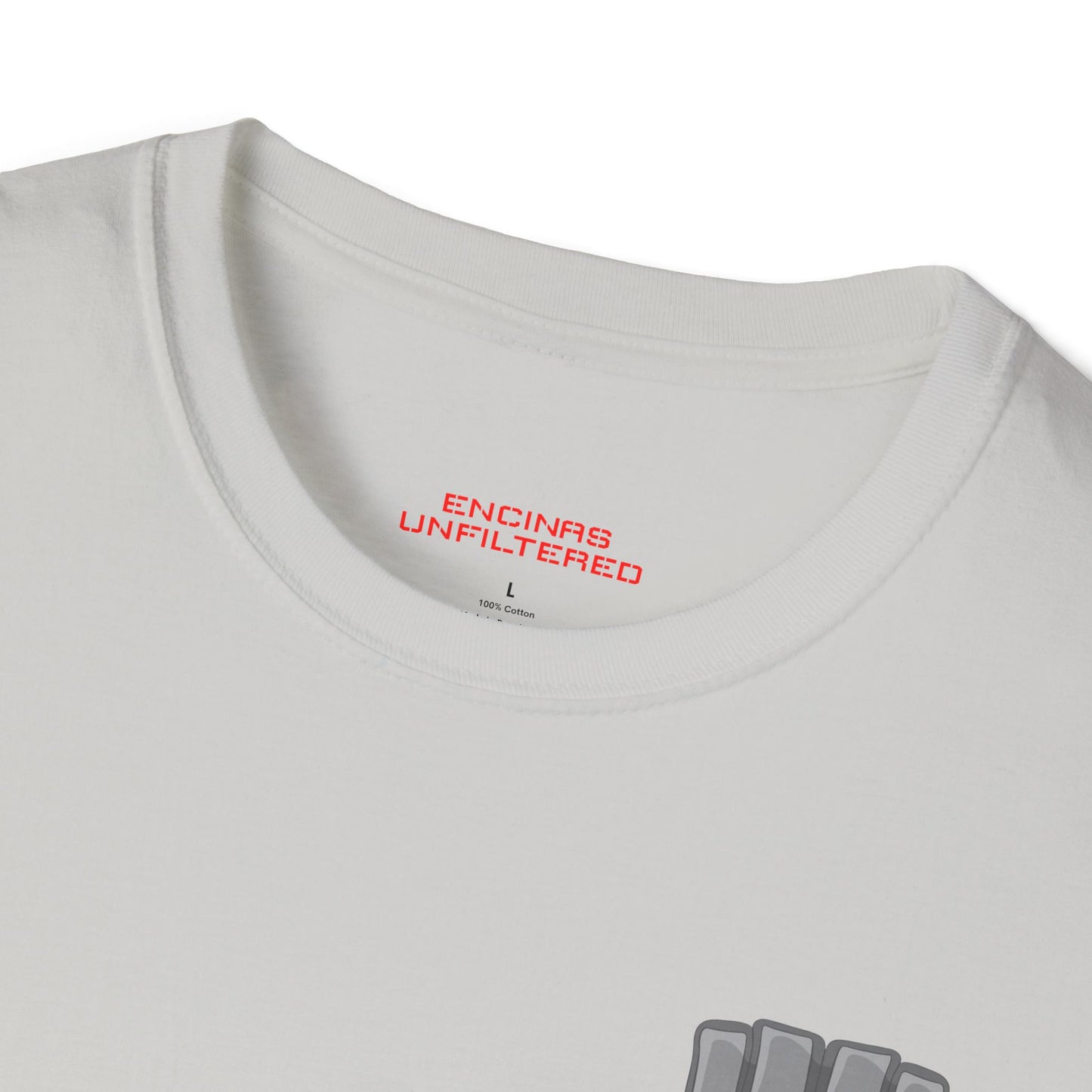 Official MMA Grey Logo Encinas Unfiltered Soft T-shirt