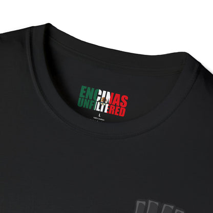 Mexico Inspired MMA Black Logo Encinas Unfiltered Soft T-shirt