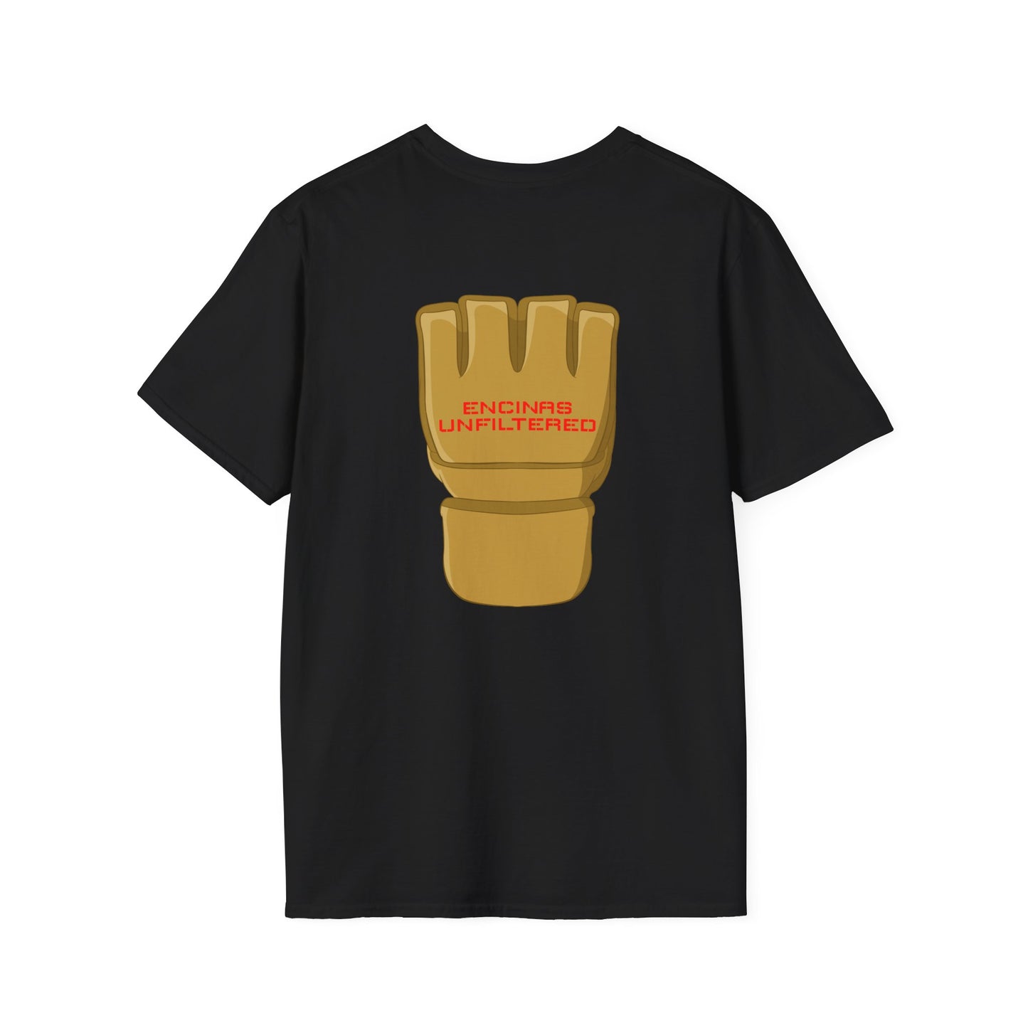 Official MMA Gold Logo Encinas Unfiltered Soft T‑Shirt